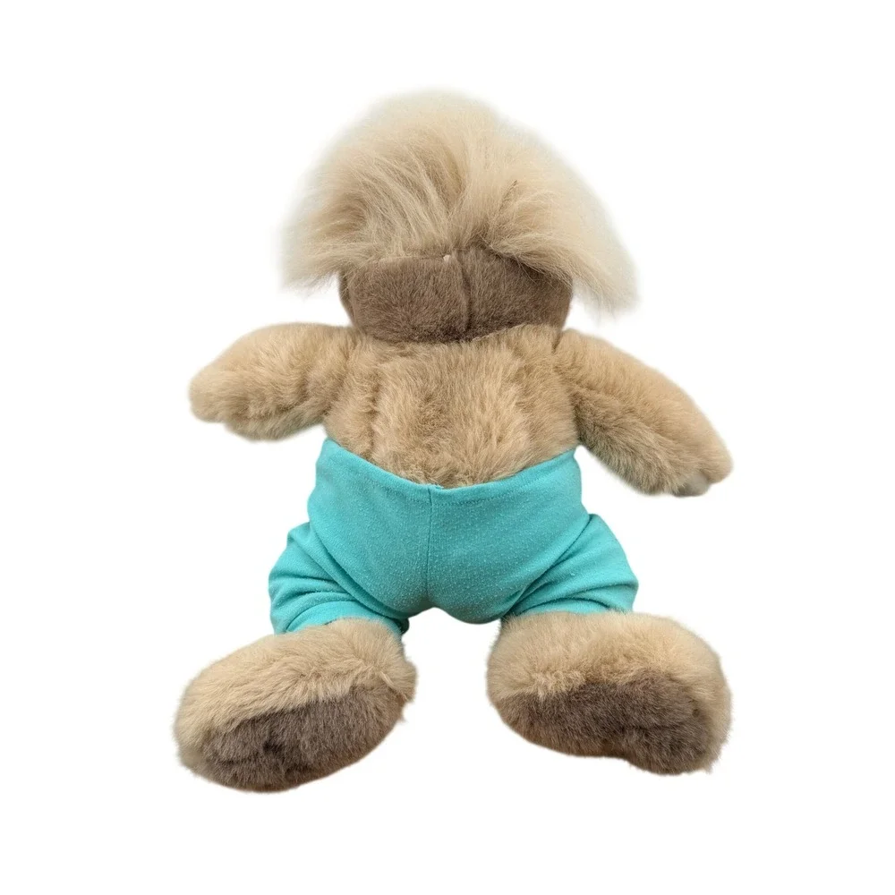 Vintage Talking Bubba Tyco with Orange Sunglasses & Teal Trunks Stuffed Animal